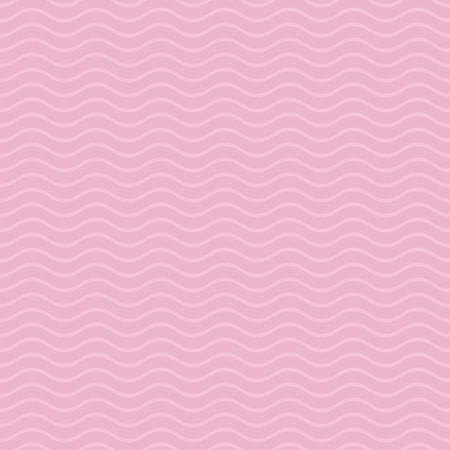 Seamless vector pink simple vintage wavy line patternのイラスト素材