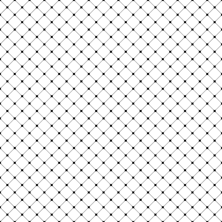 Seamless vector simple pattern with rounded squaresのイラスト素材