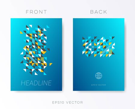 Modern vector brochure design templateのイラスト素材