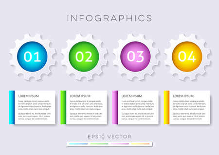Options banners infographic designの写真素材