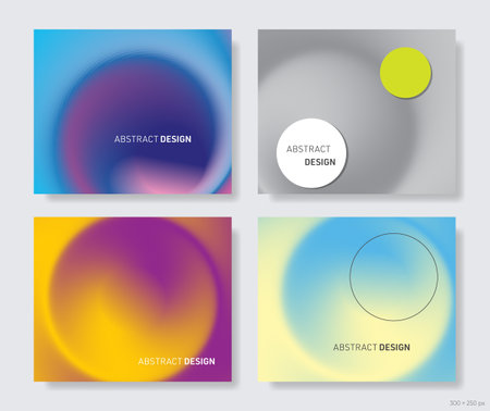 Various modern vector banner design template setのイラスト素材