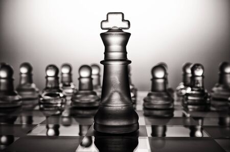 You follow  leadership concept の写真素材