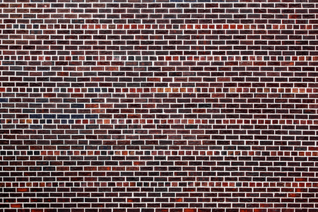 the background of the old red brick wall