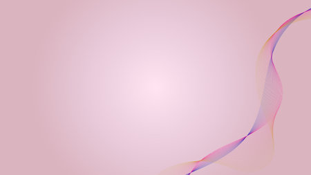 abstract shining color lines on gradient light purple background, bg or wallpaperの写真素材