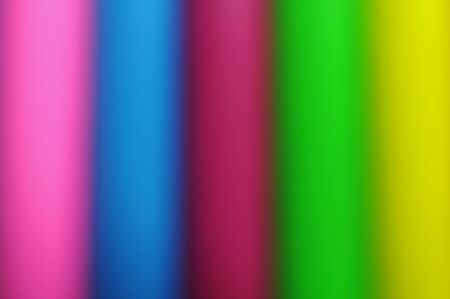 blurred view of colorful objectsの写真素材