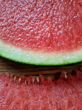 Abstract view of slices of watermelonの素材