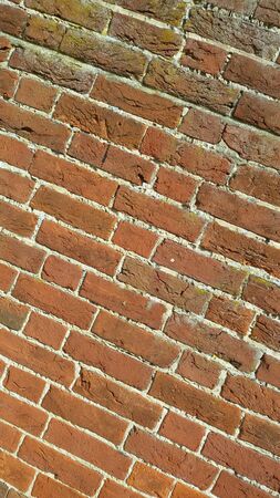 Close view of old brick wallの素材