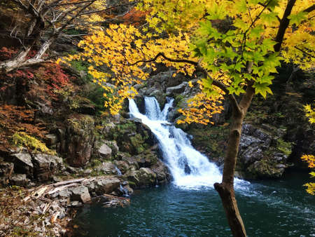 Sandankyo waterfall