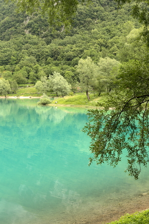 mountain lakeの写真素材