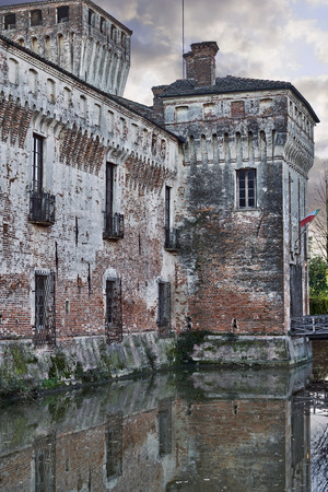 Padernello Castle - Italyのeditorial素材