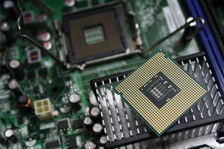 A Computer Processor and a Motherboard