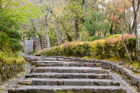 meditation stairsの写真素材