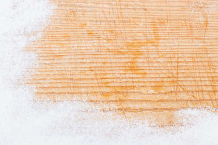 Baking with icing sugar or flour
