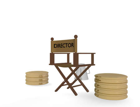 director chairの写真素材
