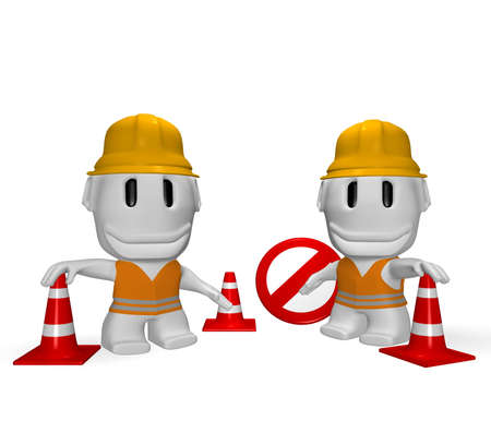 under constructionの写真素材