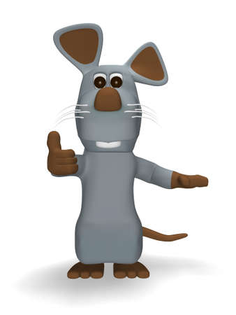 cute mouse all okの写真素材
