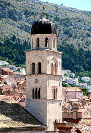 St. Savior Church in Dubrovnik Croatiaの写真素材