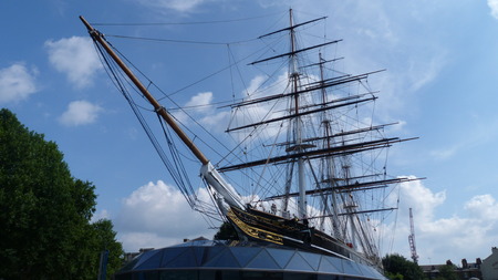 Cutty Sark tea clipperのeditorial素材