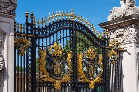 Buckingham Palace's Gateのeditorial素材