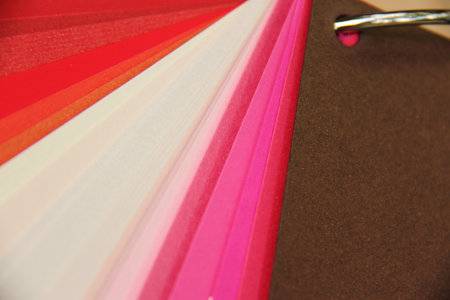 sample of colorful paperの写真素材
