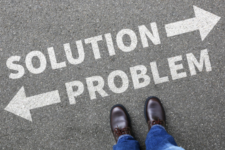 Finding solution for problem businessman business man concept successの写真素材
