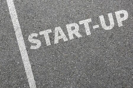 Start-up startup start up business concept launch launching founding new company careerの写真素材