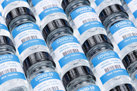 Coronavirus Vaccine bottle Corona Virus COVID-19 Covid vaccines background bottles