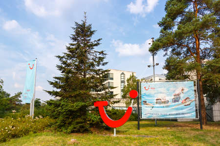 Hanover, Germany - August 9, 2020: TUI headquarters headquarter Hanover in Germany.のeditorial素材