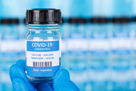Coronavirus Vaccine bottle Corona Virus COVID-19 Covid vaccines copyspace copy space bottles