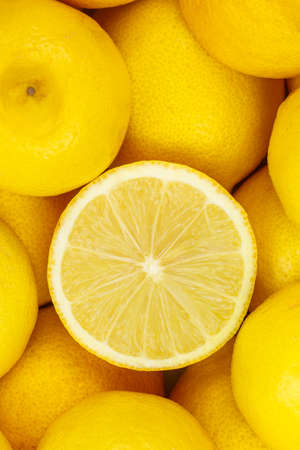 Lemon fruits lemons fruit backgroundの写真素材