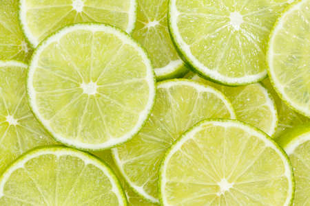 Limes citrus fruits lime collection food background fresh fruit backgroundsの写真素材