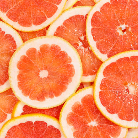 Grapefruits citrus fruits grapefruit square collection food background fresh fruit backgroundsの写真素材