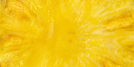 Pineapple pineapples fruit background from above panorama fresh eatingの写真素材
