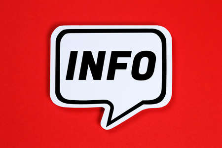 Info information help problem support speech bubble communication concept talking saying talkの写真素材