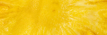 Pineapple pineapples fruit background from above panorama fresh eatingの写真素材