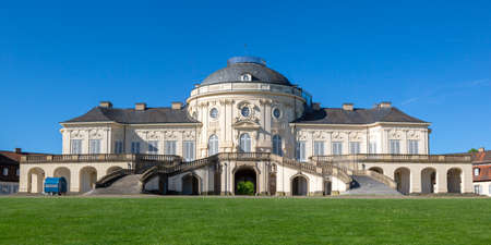 Stuttgart Solitude Castle panorama architecture traveling travel in Germanyのeditorial素材