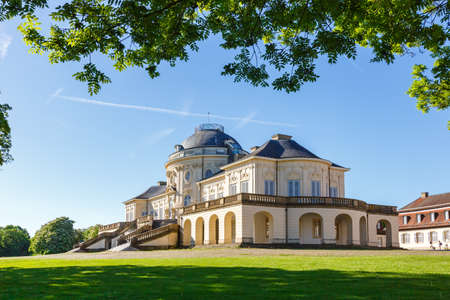 Stuttgart Solitude Castle architecture travel traveling in Germanyのeditorial素材