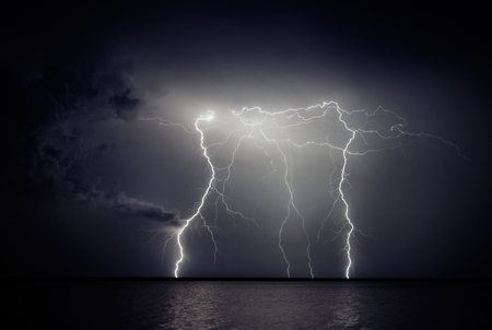 Lightning storm