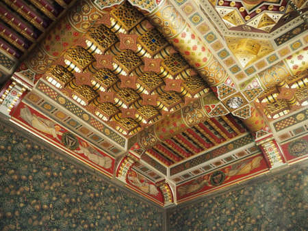 Cardiff castle ceilingのeditorial素材