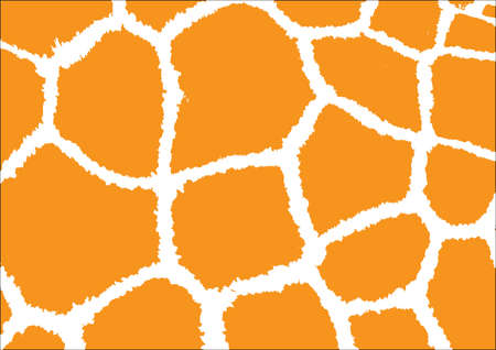 Seamless animal pattern skin fur vector giraffe のイラスト素材