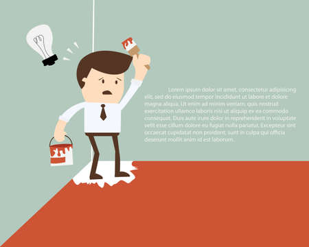 Business Planning Errors conceptのイラスト素材