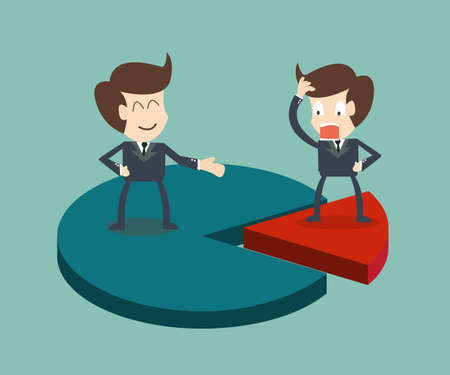 market segmentation concept のイラスト素材