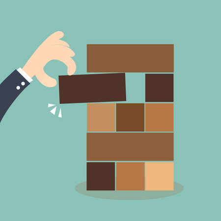 block game.のイラスト素材