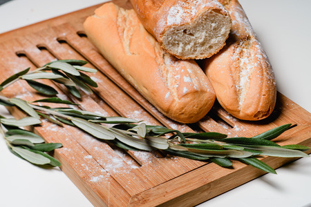 baguettes on the board