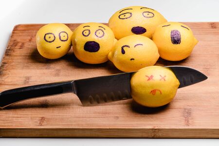 lemons than emotionsの写真素材