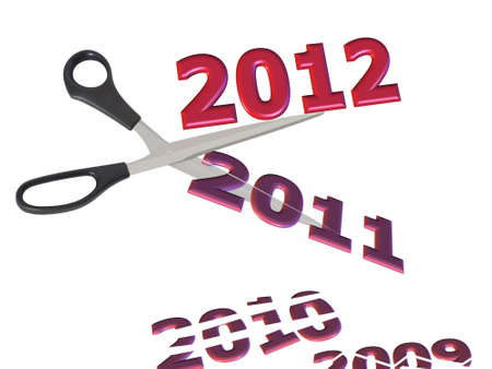 2012 new year illustration