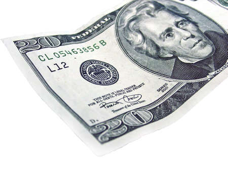Twenty Dollar Billの写真素材
