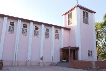 Old Church building, Namibia, Africaの写真素材