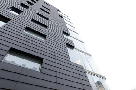 Detail of modern building architecture in New York Cityの写真素材