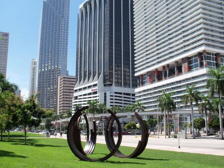 Miami cityscape - Bayside 3のeditorial素材